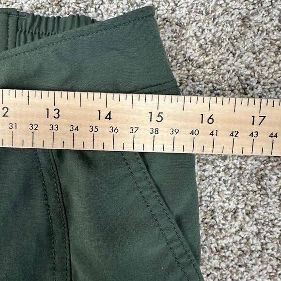 Athleta‎ Pants Womens 6 Green Hiking Nylon Lightwieght Pockets Casual Fishing - Picture 5 of 10